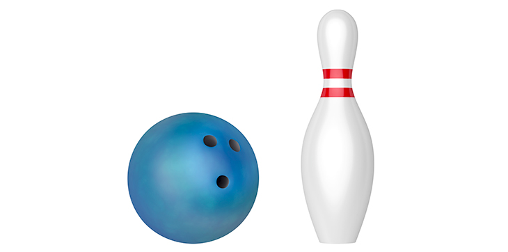 Striking the perfect 300: A bowler's dream.